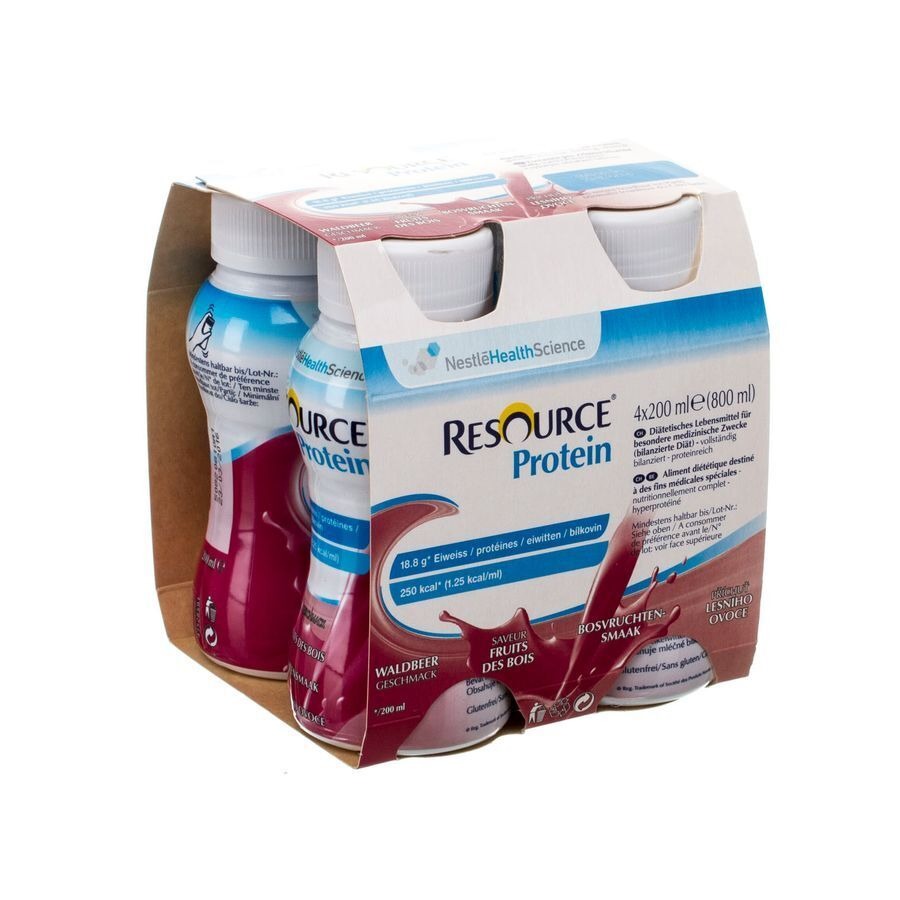 Resource Protein Fruits Des Bois 4x200ml