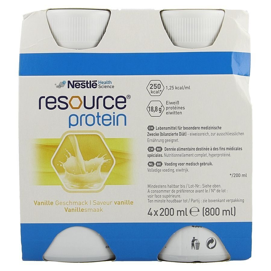 Resource Protein Vanille 4x200ml