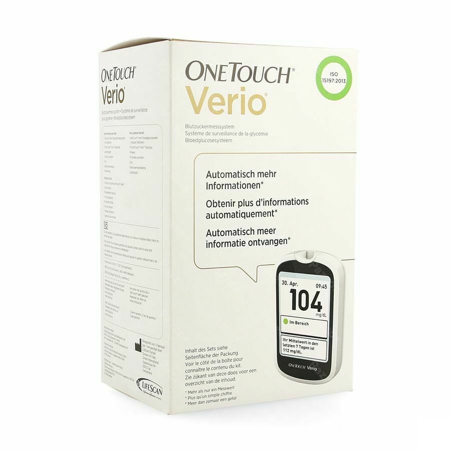 OneTouch Verio Système de Glycémie