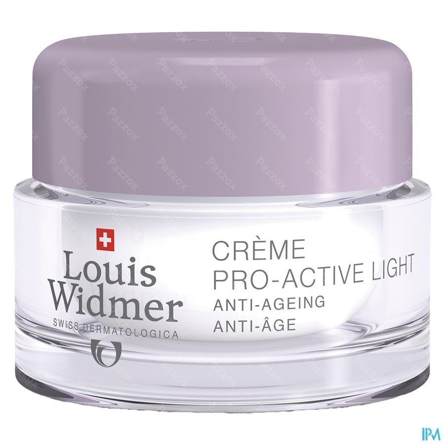 Louis Widmer Pro-Active Light Crème de Nuit Sans Parfum 50ml 
