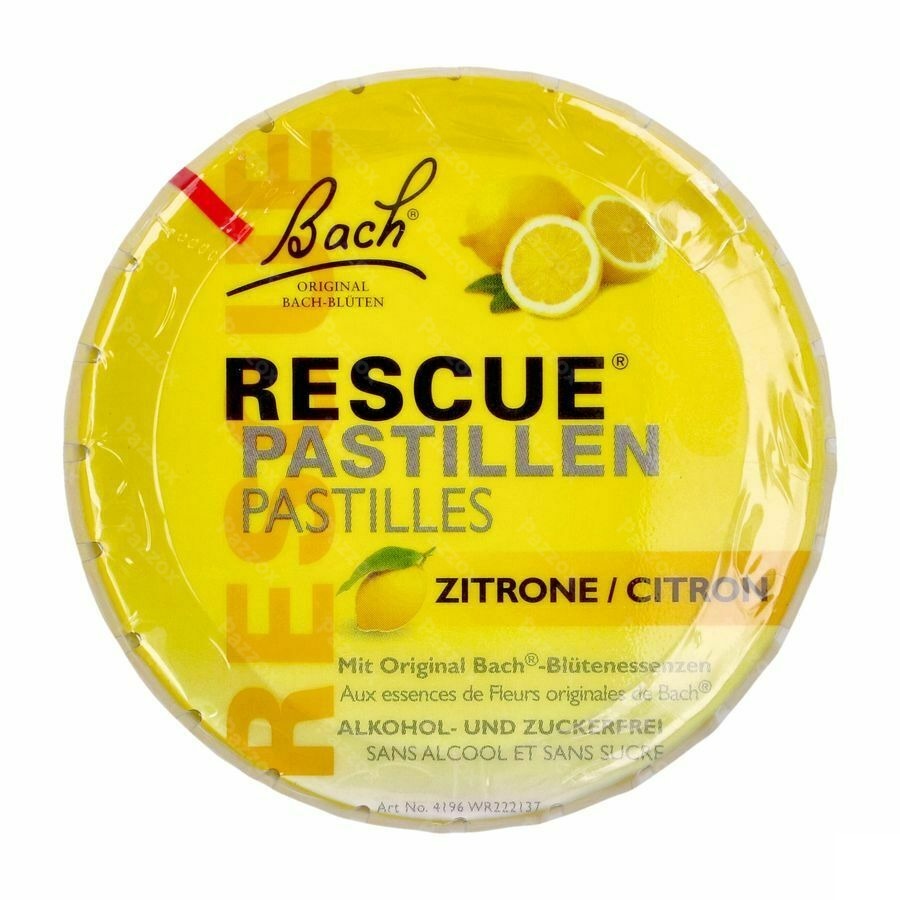 Bach Rescue Pastilles Citron 50g