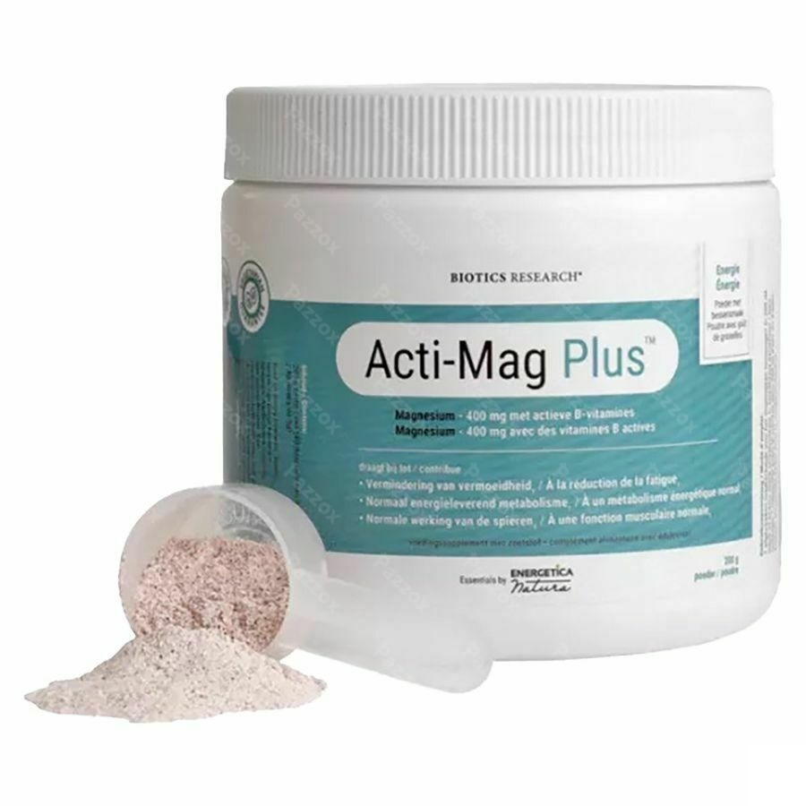 Acti-mag Plus Pdr Pot 200g