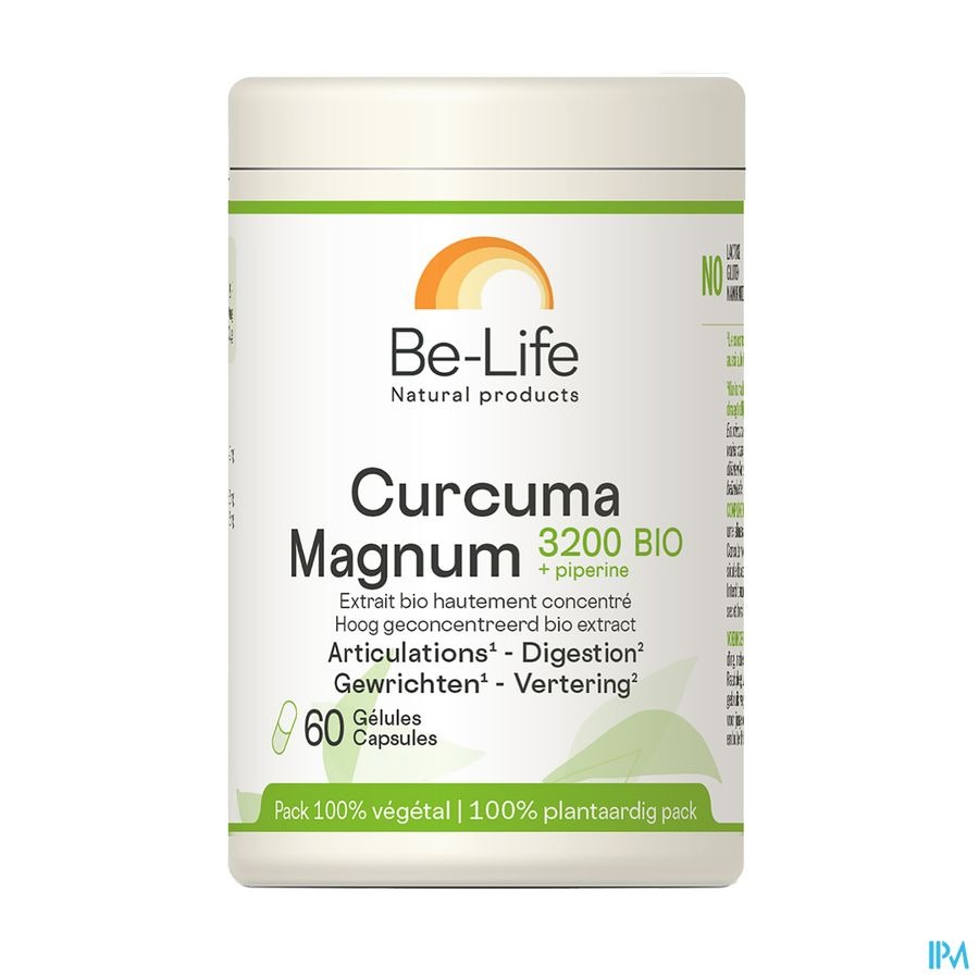 Be-Life Curcuma Magnum 3200 Bio 60 Capsules