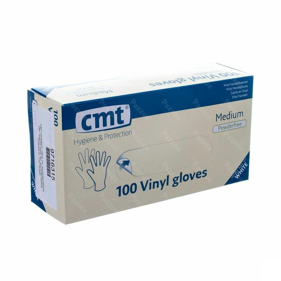Cmt Gants Vinyl S/poudre M 100