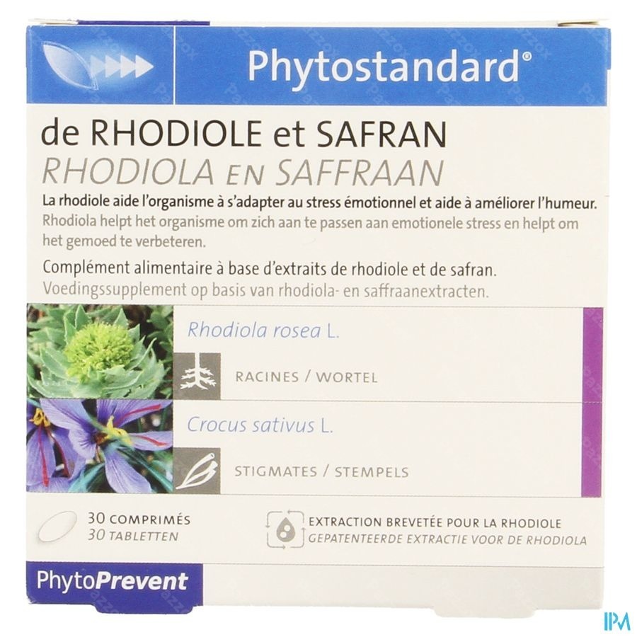 Phytostandard Rhodiole-safran Comp 30