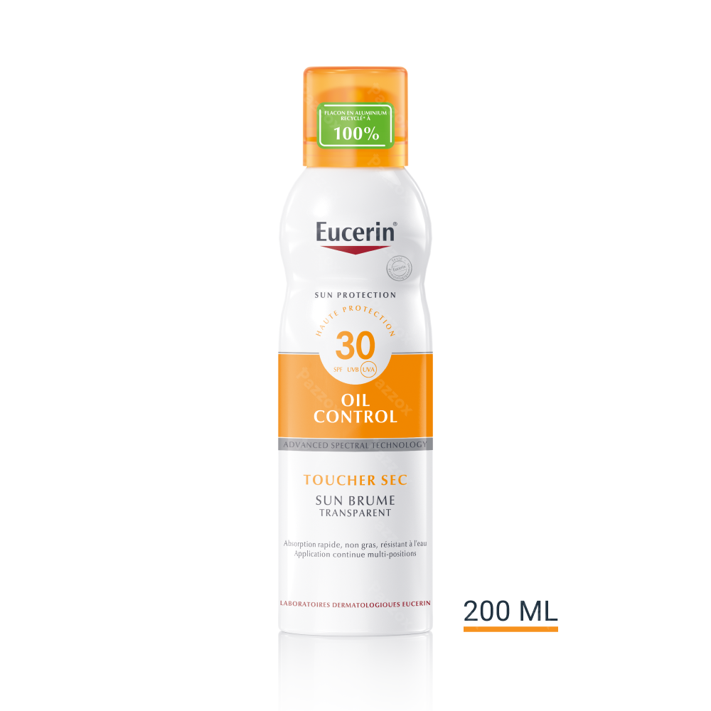 Eucerin Sun Oil Control SPF30 Toucher Sec Brume Transparent 200ml