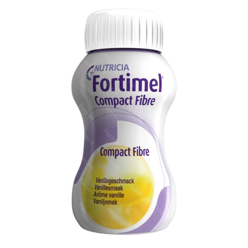 Fortimel Energy Multi Fibre Vanille Bouteilles 4x200ml