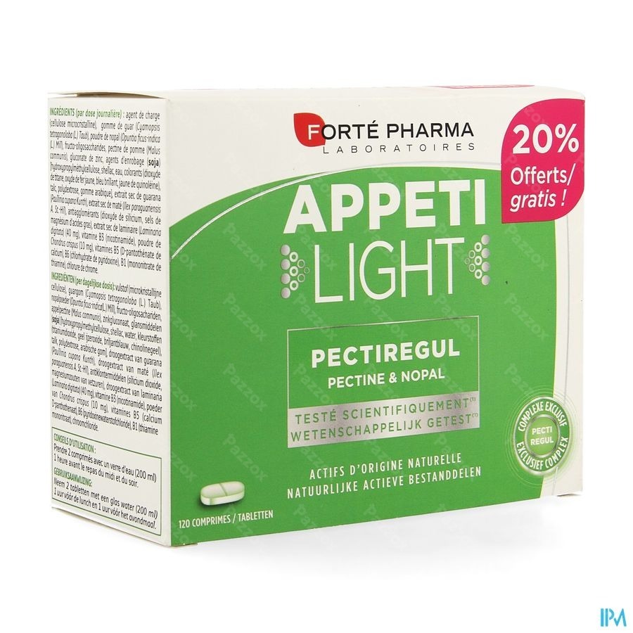 Appetilight Comp 120 20% Gratuit Promo