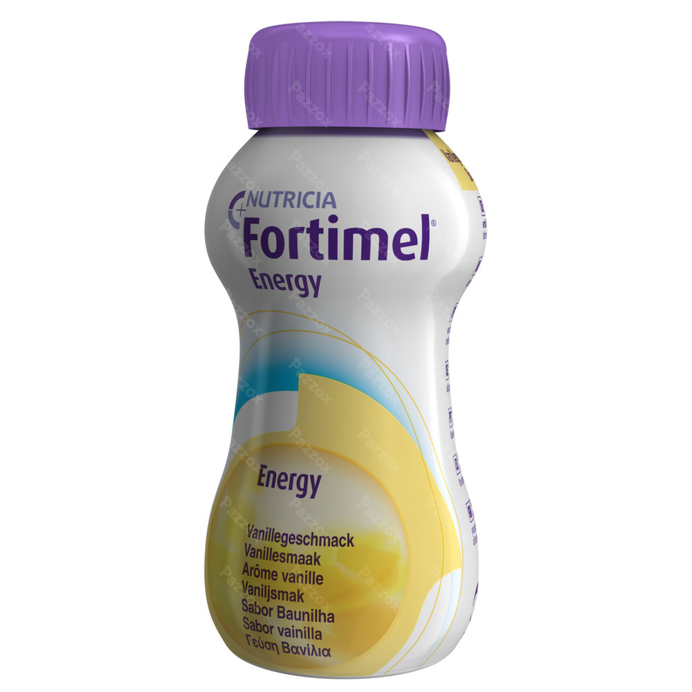 Fortimel Energy Vanille Bouteilles 4x200ml