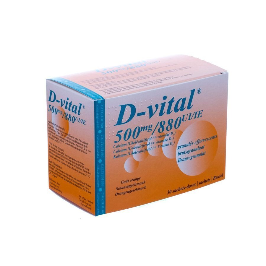 D-vital 500/880 Efferv. Sach 30