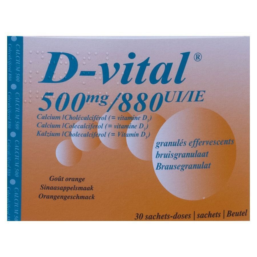 D-vital 500/880 Efferv. Sach 30