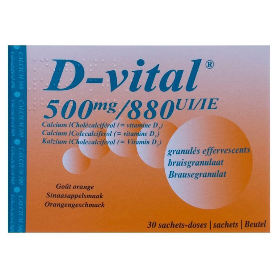 D-vital 500/880 Efferv. Sach 30