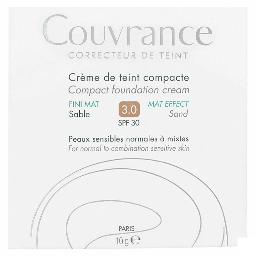 Avène Couvrance Crème Teinté Compact Oil Free 03 Sable 10g