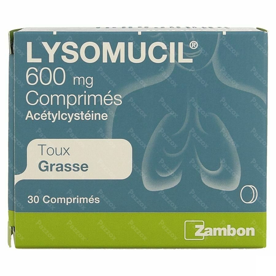 Lysomucil 600 Comp 30 X 600mg