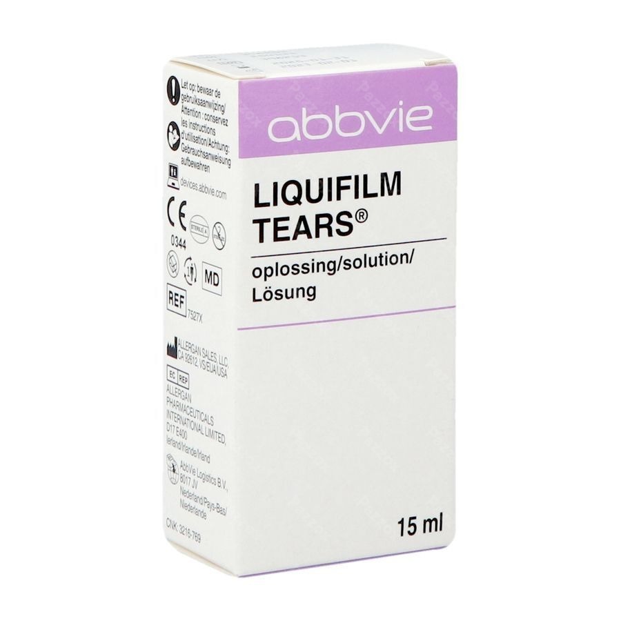 Liquifilm Tears Solution Sterile Nf 15ml