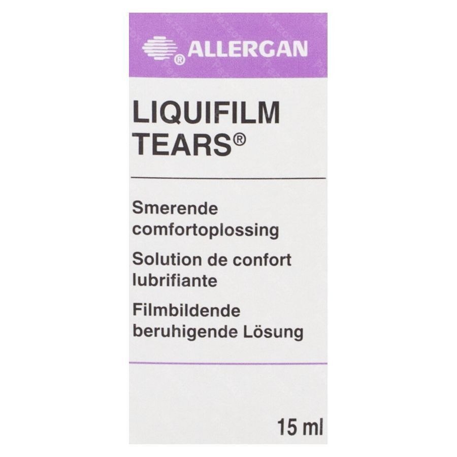 Liquifilm Tears Solution Sterile Nf 15ml