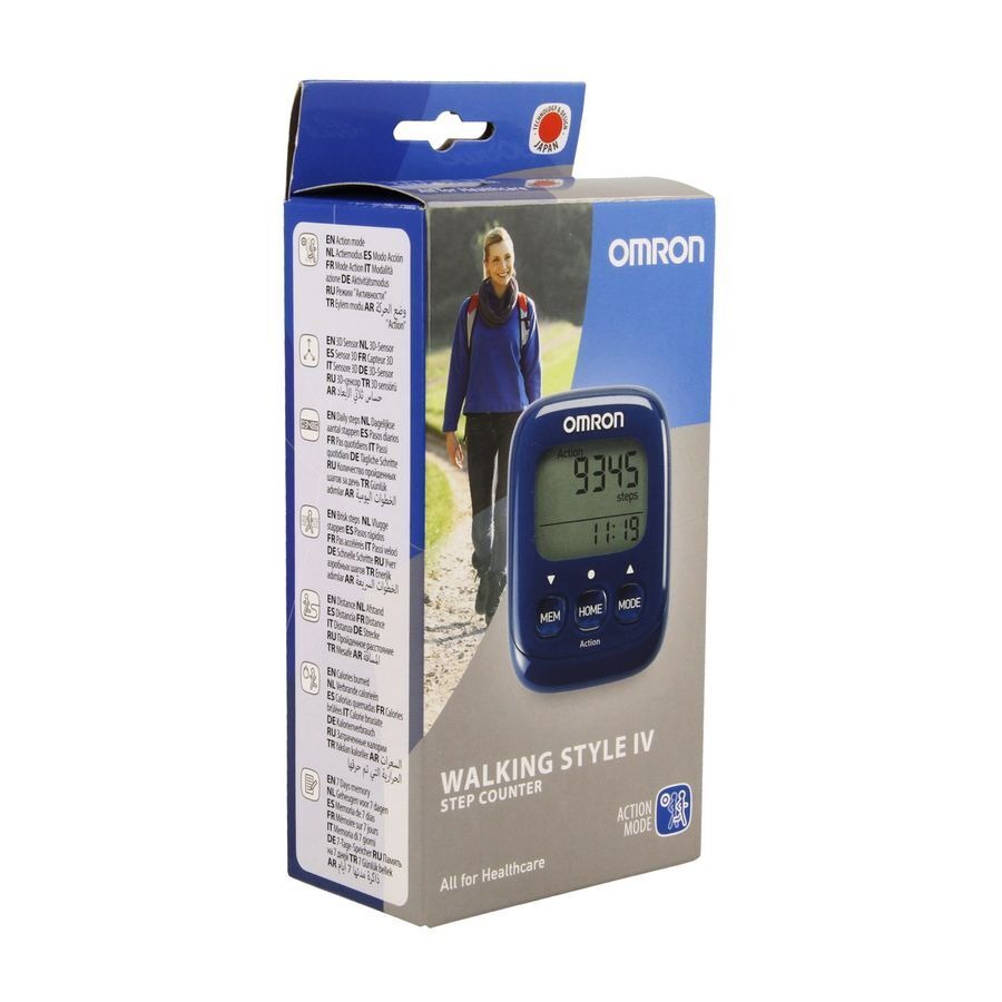 Omron Walking Style Iv Podometre Bleu