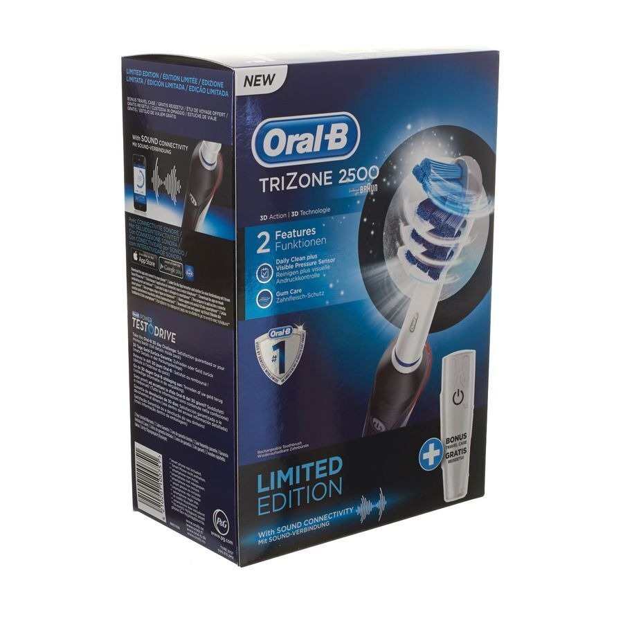Oral-b Trizone 2500 Cross Action Black