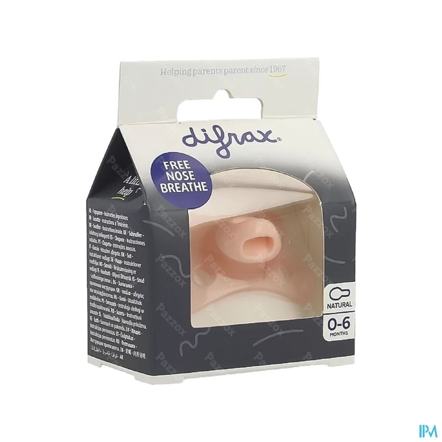 Difrax Sucette Natural 0-6m Special Edition