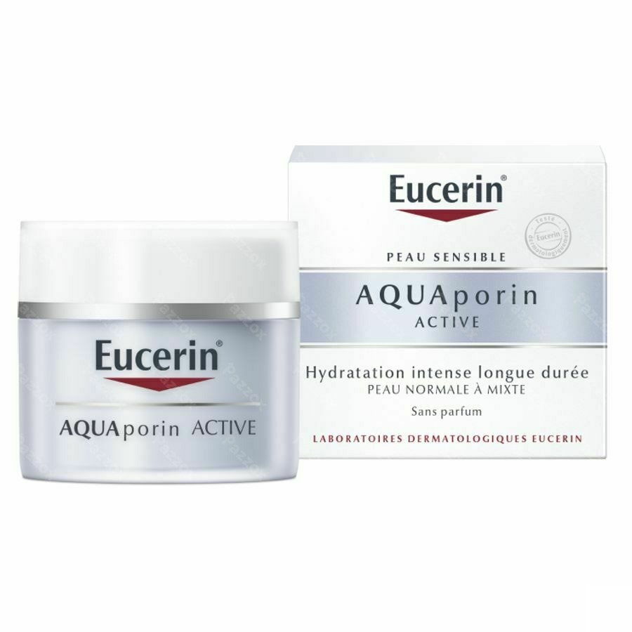 Eucerin Aquaporin Active Crème Hydratation Intense Peau Normale à MIxte 50ml
