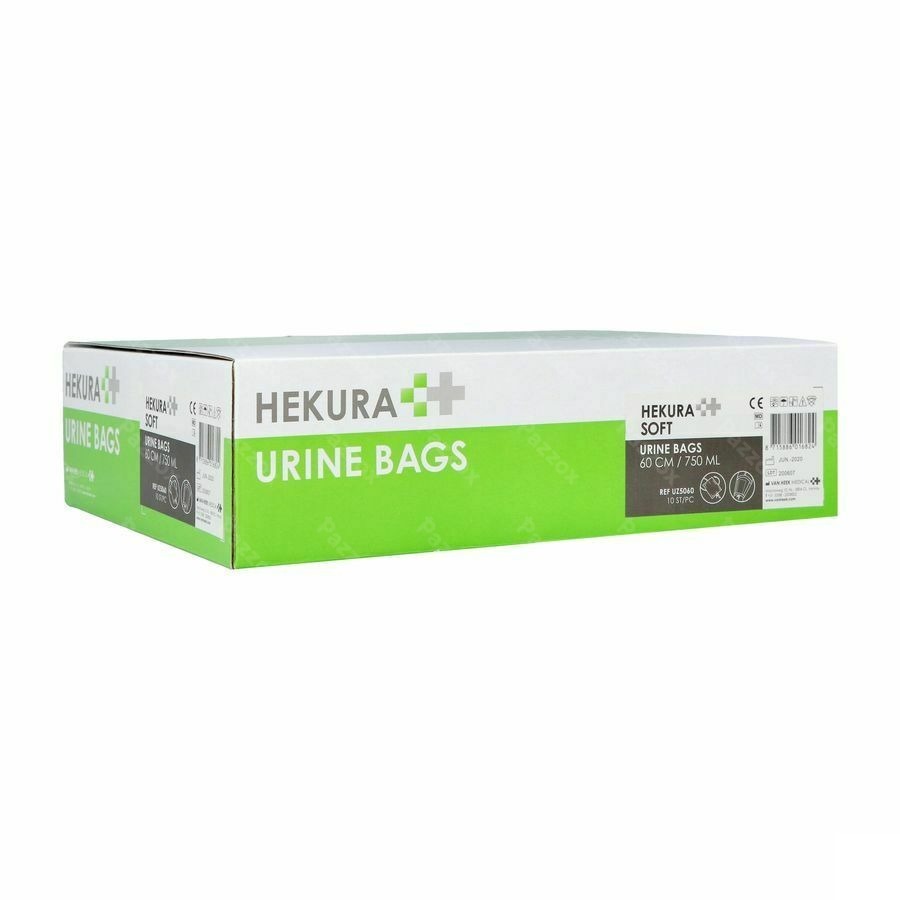 Hekura Soft Poche Urine 750ml 60cm+rob. 10 Uz5060