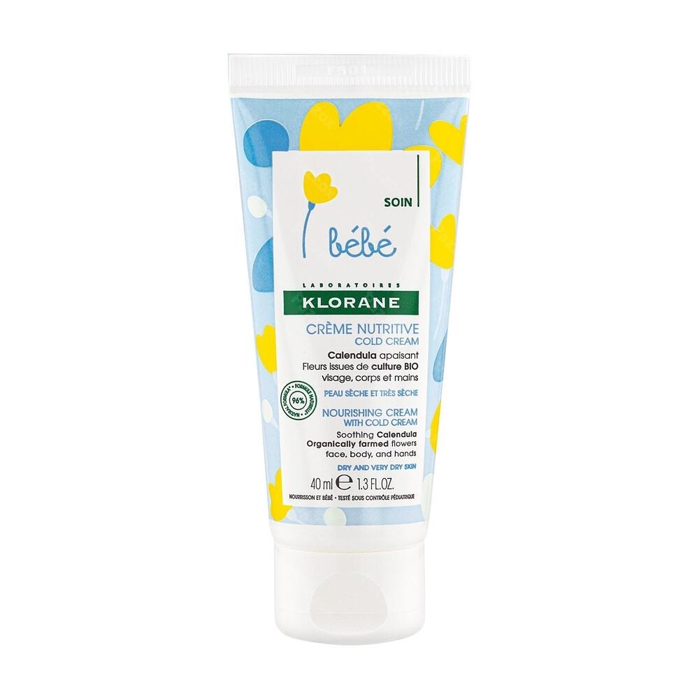 Klorane B&eacute;b&eacute; Creme Nutritive Cold Cream Tube 40ml
