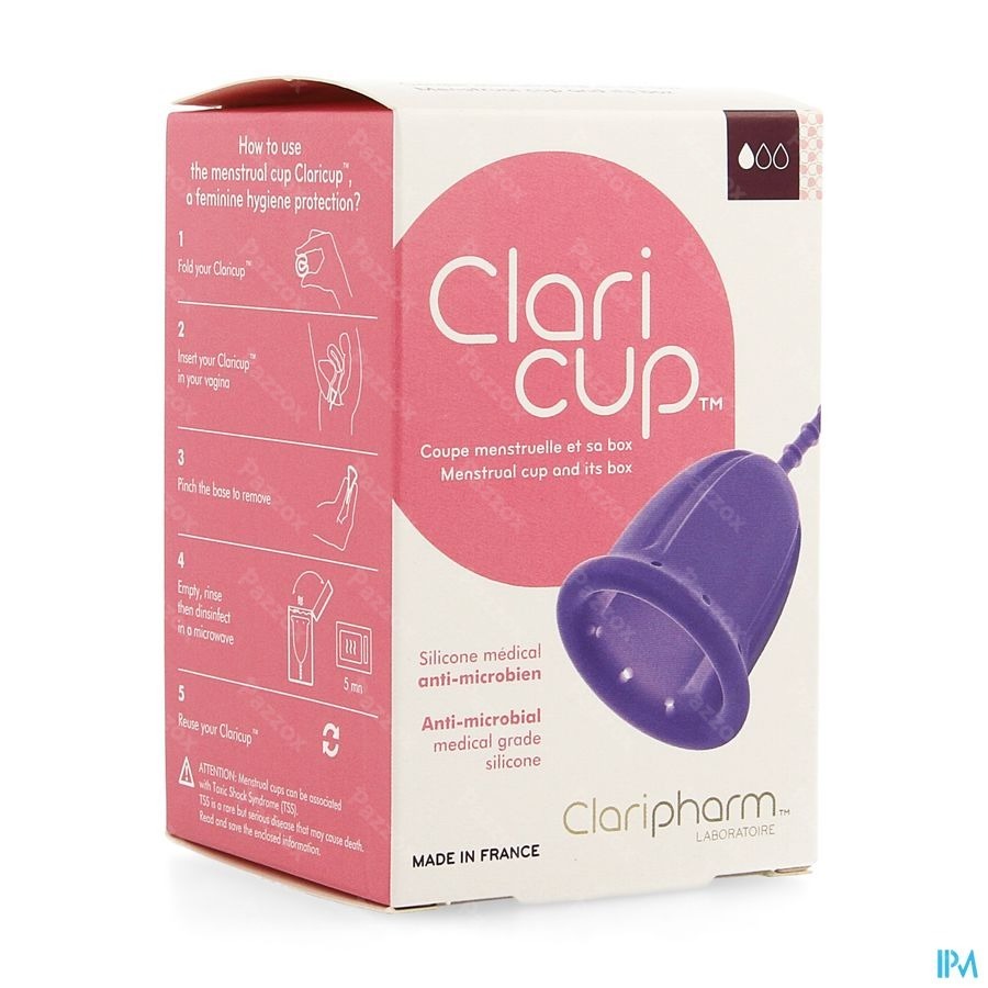 Claricup Coupelle Menstruelle Taille 1