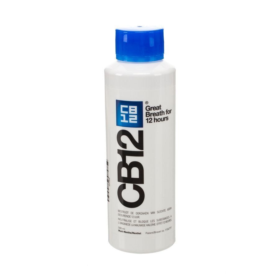 Cb12 Menthe Menthol Eau Buccale 500ml