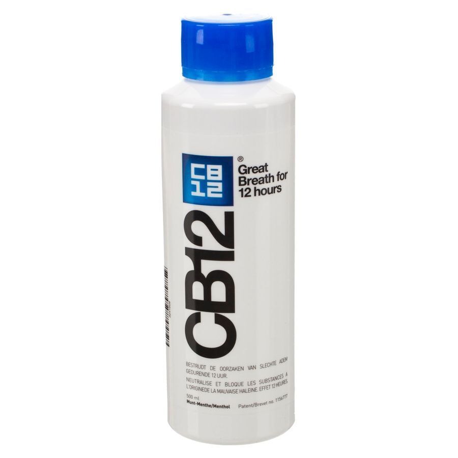 Cb12 Menthe Menthol Eau Buccale 500ml