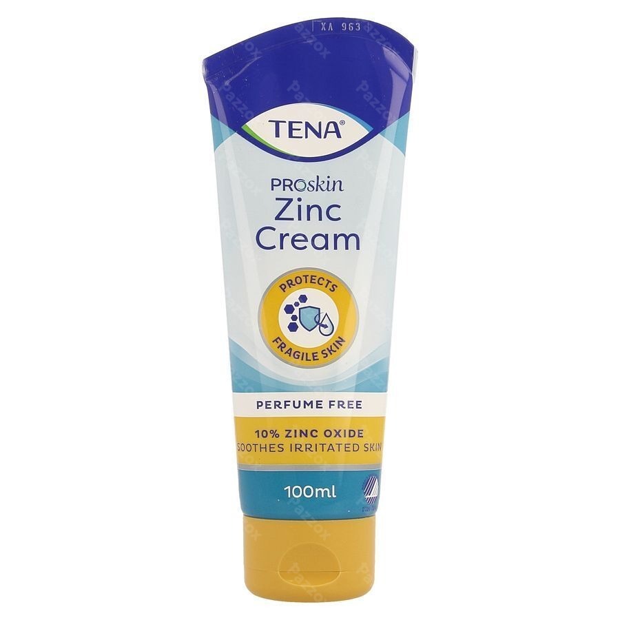 Tena Zinc Cream Nf Tube 100ml 4294