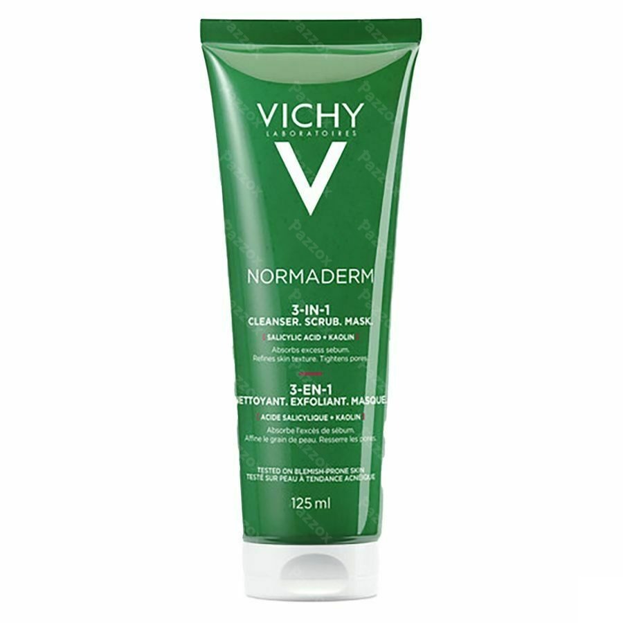 Vichy Normaderm Gel Nettoyant 3en1 125ml
