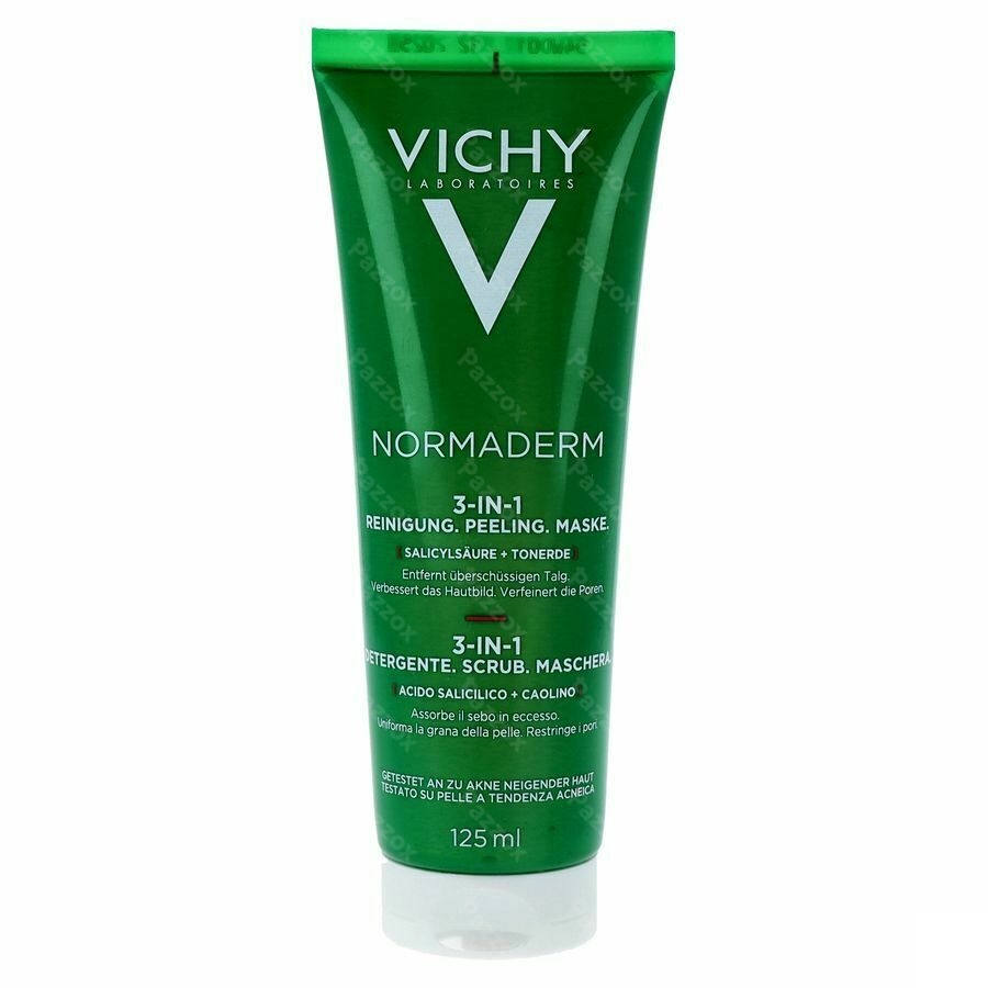Vichy Normaderm Gel Nettoyant 3en1 125ml