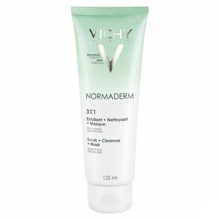 Vichy Normaderm Gel Nettoyant 3en1 125ml