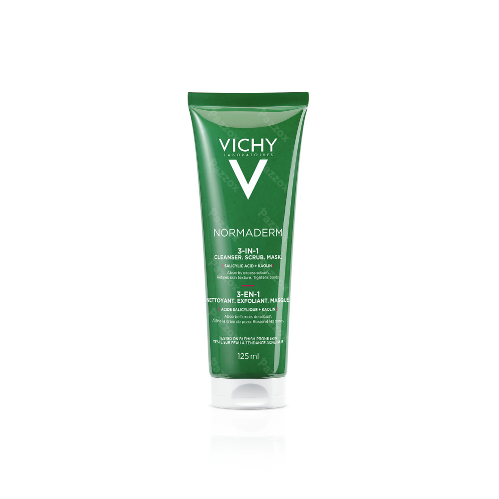 Vichy Normaderm Gel Nettoyant 3en1 125ml