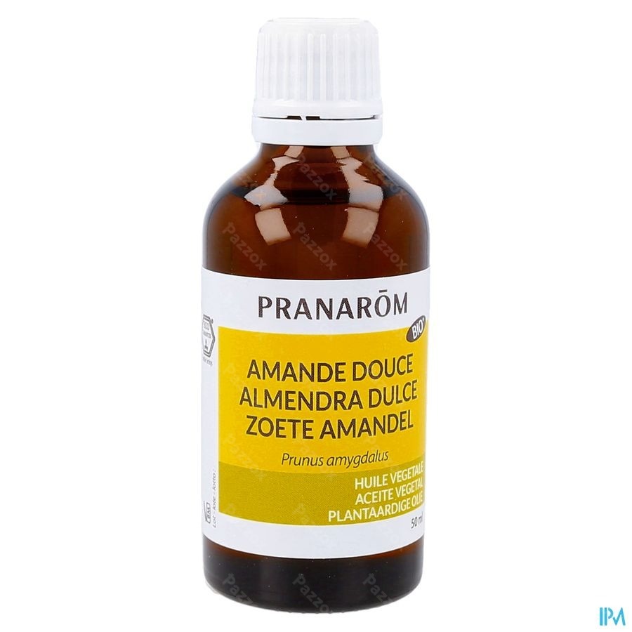 Pranarôm Huile Vegetale Amande Douce Bio 50ml