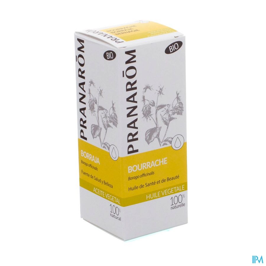 Pranarôm Huile Vegetale Bourrache Bio 50ml