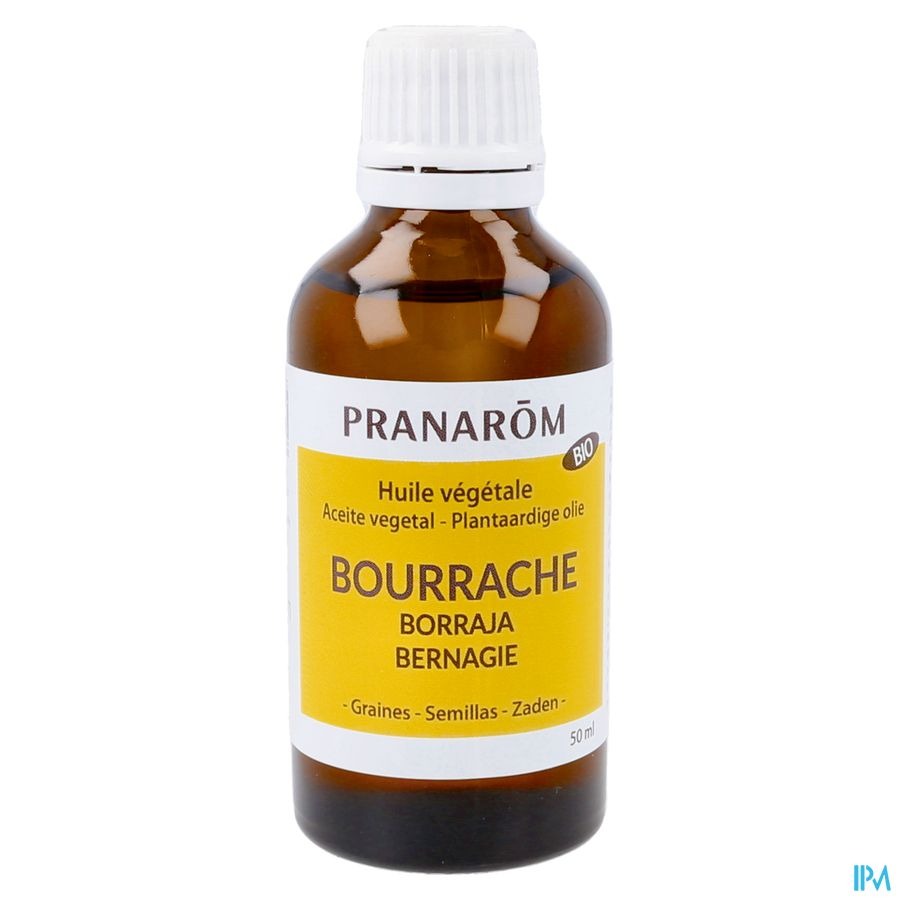 Pranarôm Huile Vegetale Bourrache Bio 50ml