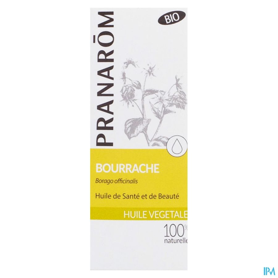 Pranarôm Huile Vegetale Bourrache Bio 50ml
