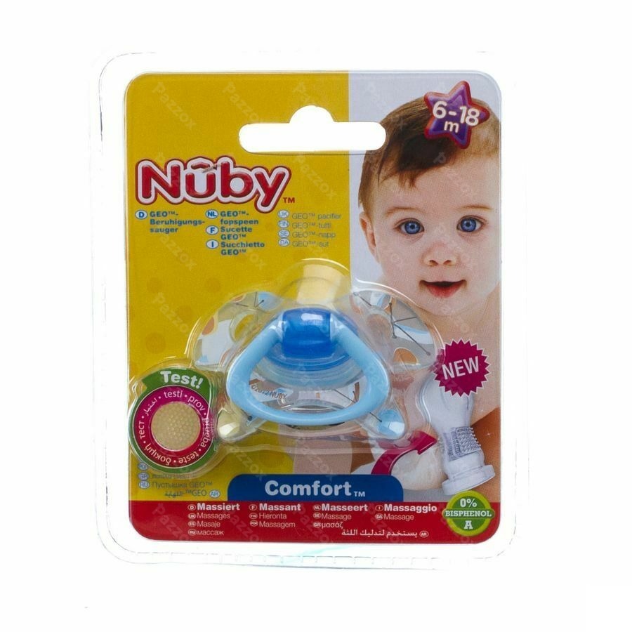 Nûby Sucette Orthodontique Geo™ – 6-18m  