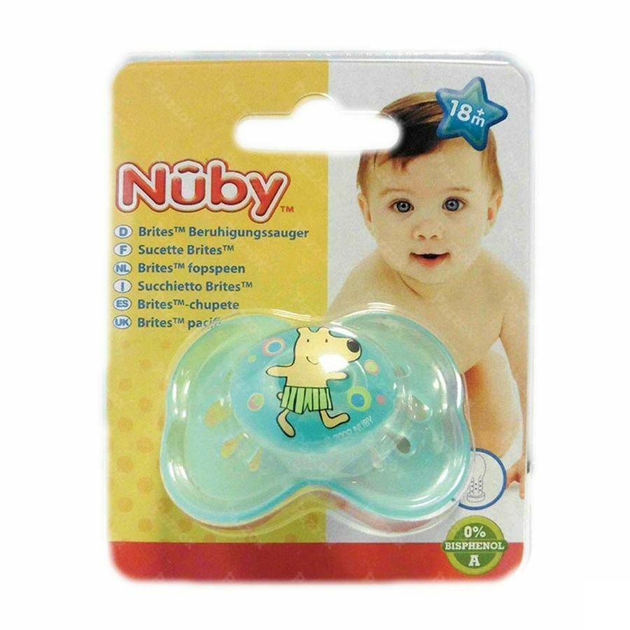 Nûby Sucette ovale Pastels™ – 18m+