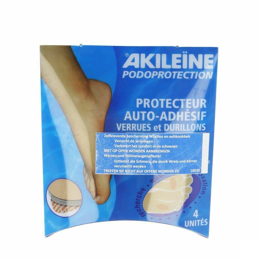 Akileine Protecteur Auto-adh Verrue-duril. 4 10530