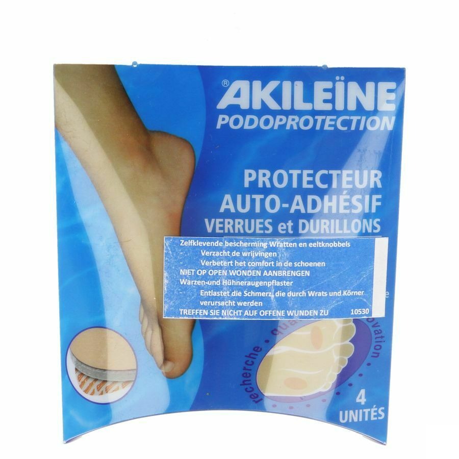 Akileine Protecteur Auto-adh Verrue-duril. 4 10530