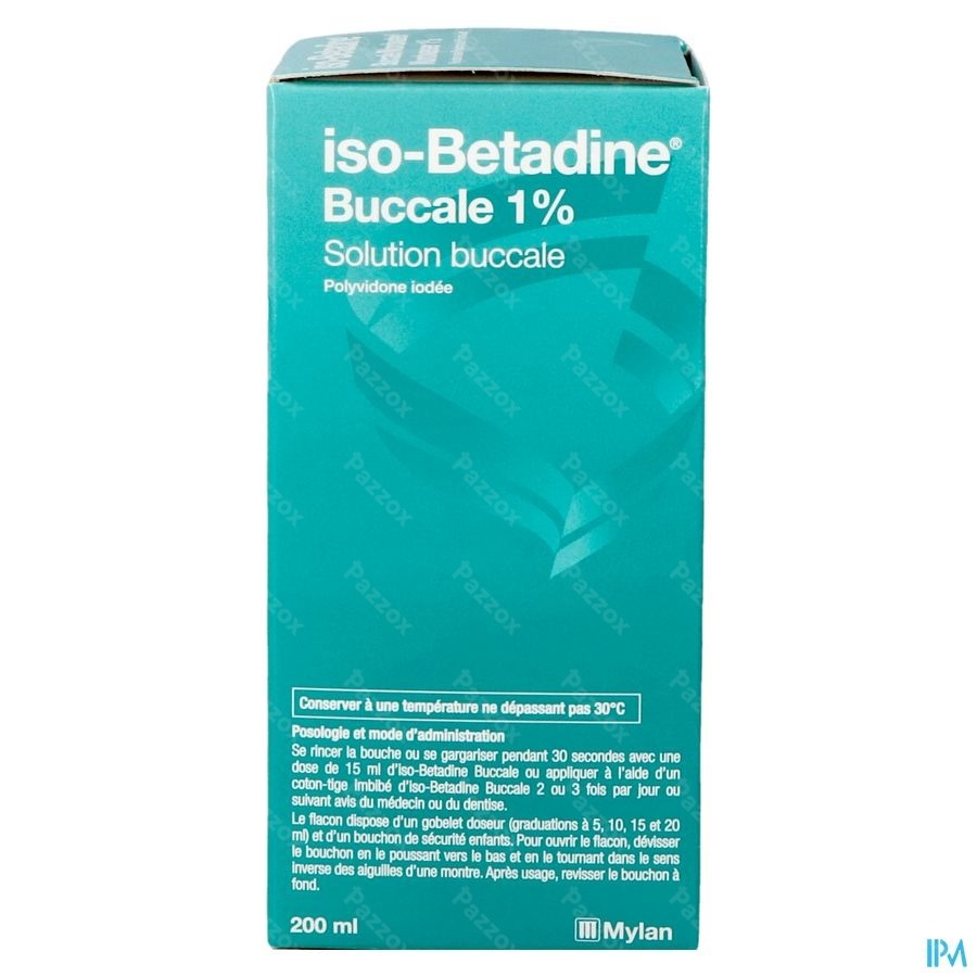 Iso-Betadine 1% Solution Buccale 200ml