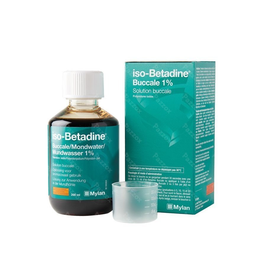 Iso-Betadine 1% Solution Buccale 200ml