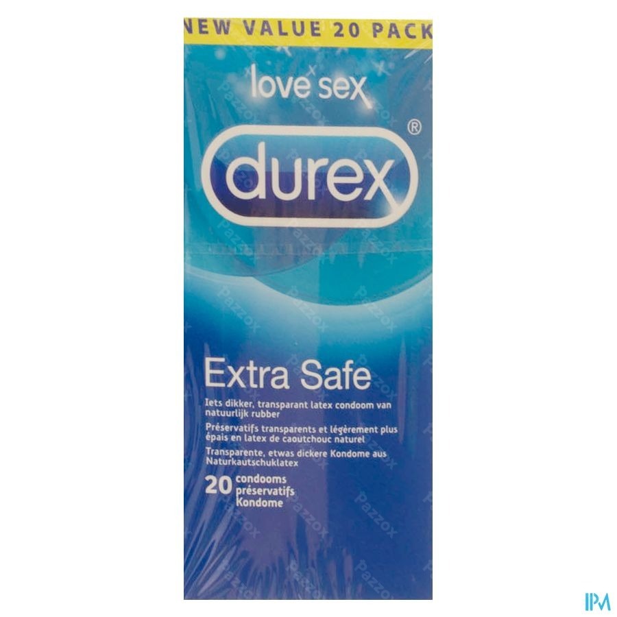 Durex Extra Safe Preservatifs 20