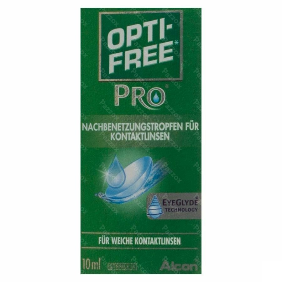 Opti-free Pro Gutt Oculaires Hydra Lentilles 10ml