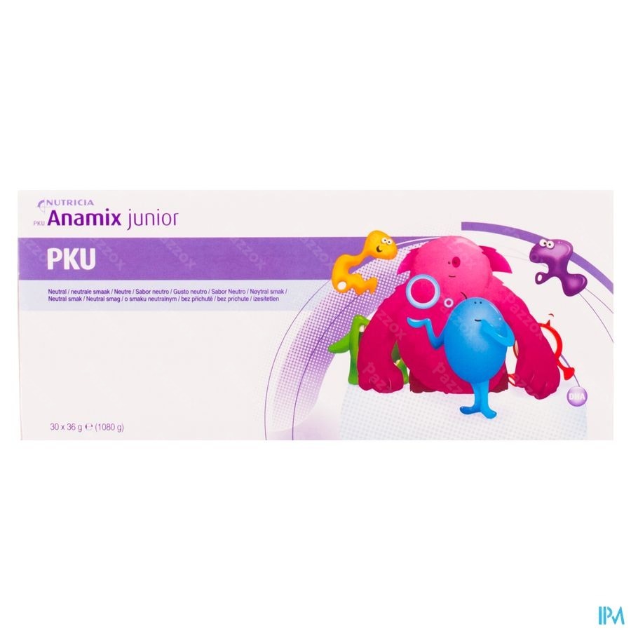 Pku Anamix Junior Neutre Sach 30x36g