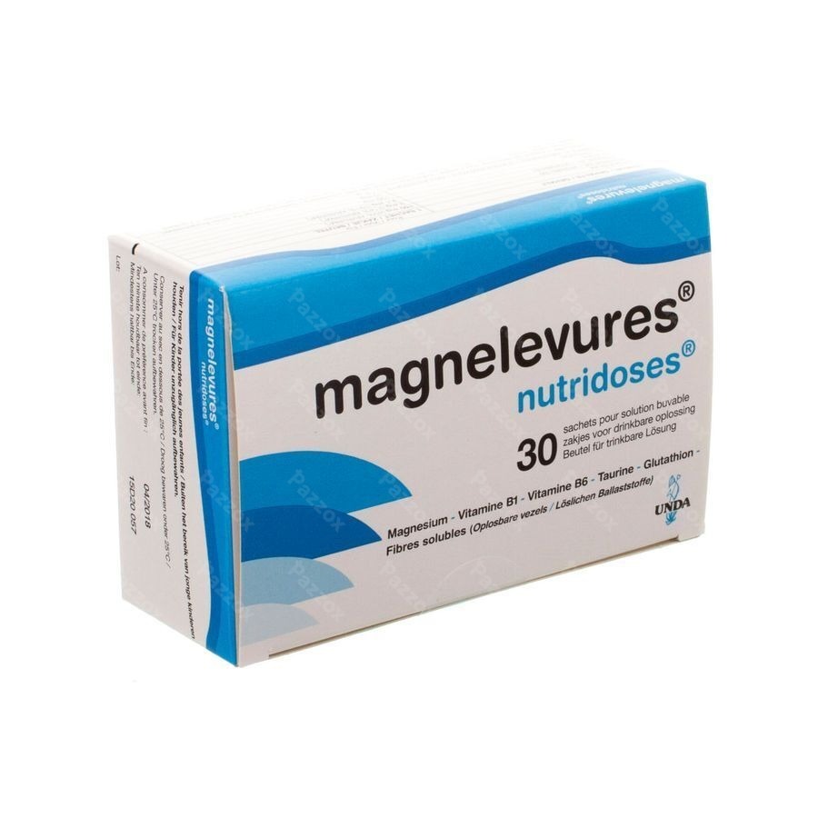 Magnelevures Nutridoses Pdr Sol Buvable Sachet 30
