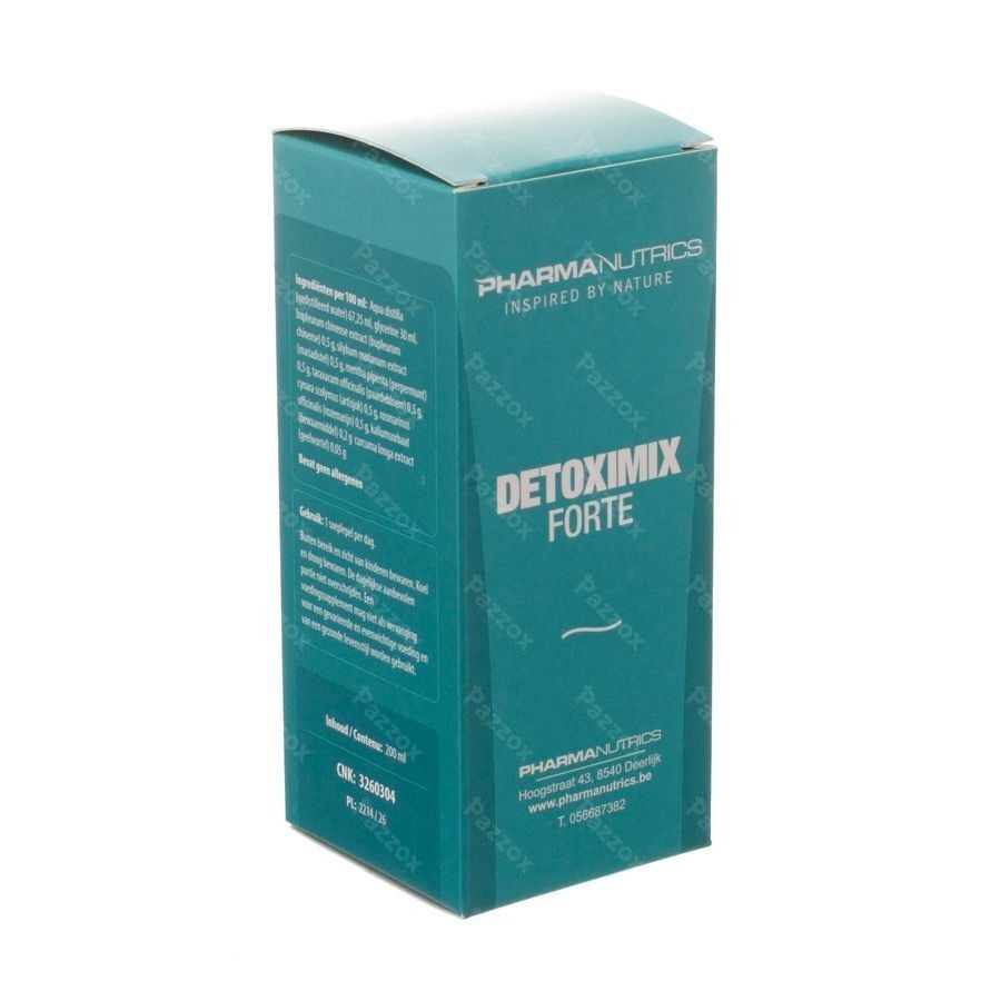 Detoximix Forte 200ml Pharmanutrics
