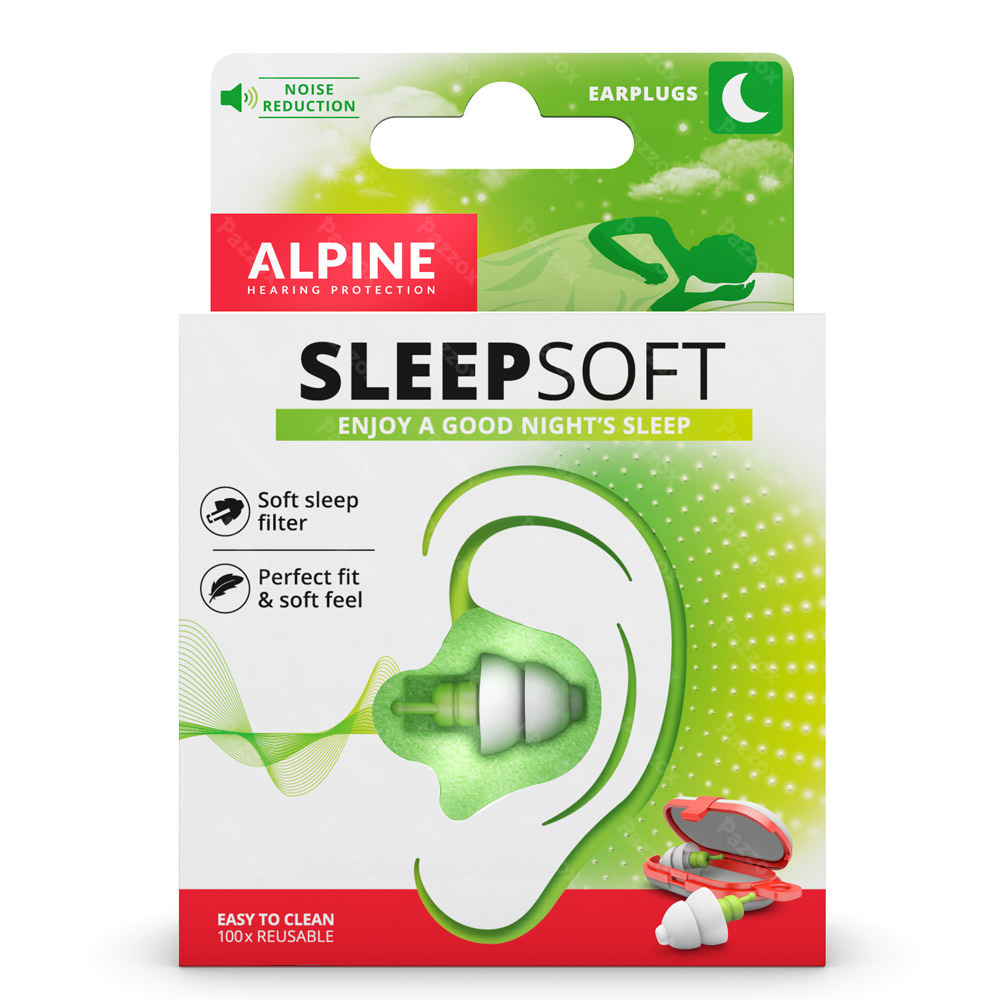 Alpine SleepSoft 1 Paire Bouchon Oreille